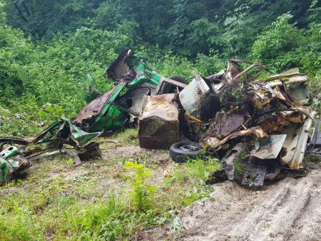 Sanacija črnega odlagališča – Banova jama 007